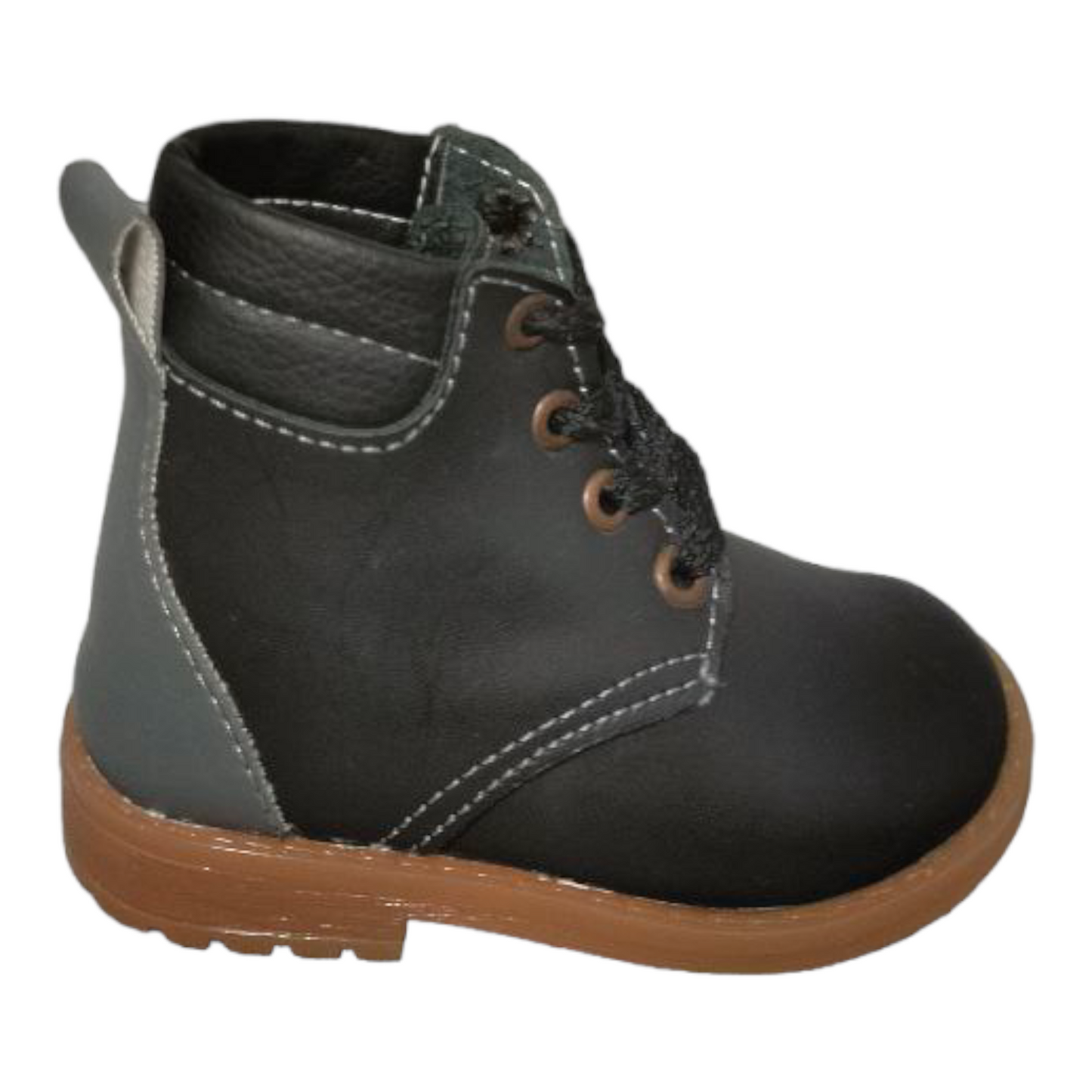 BOTA BABY NEGRO/GRIS